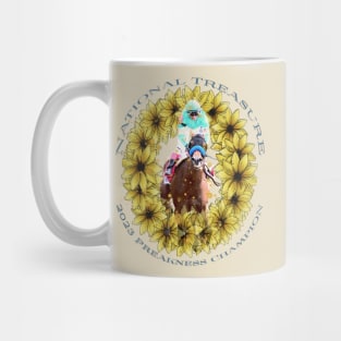 2023 Preakness Champion National Treasure Mug